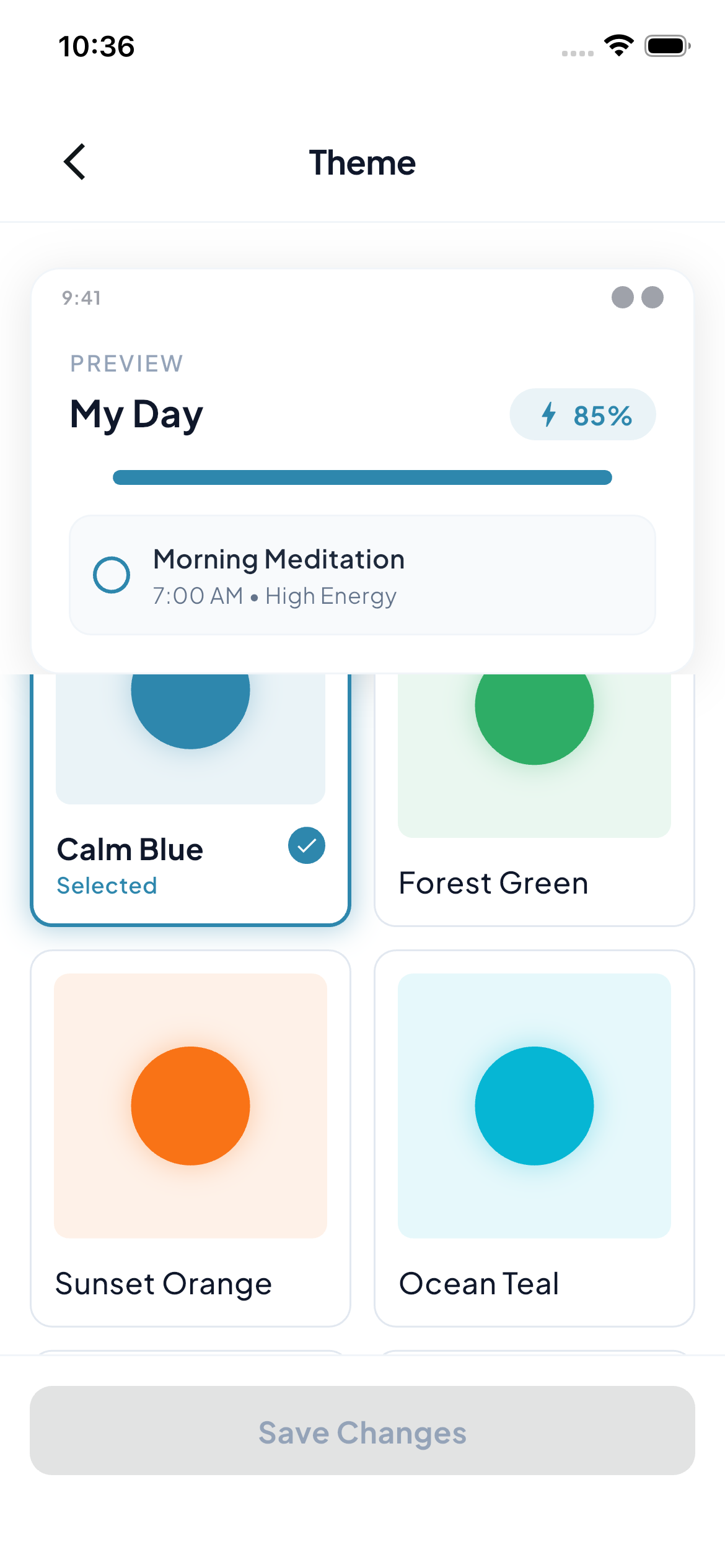 Boostive Themes - 8 color themes including dark mode